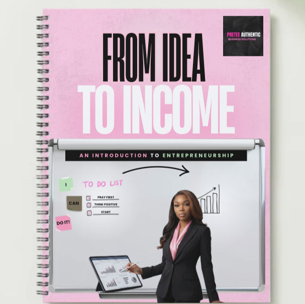 FROM IDEA TO INCOME