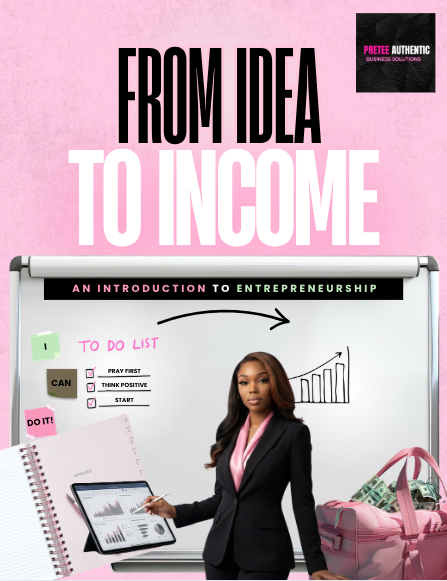 FROM IDEA TO INCOME